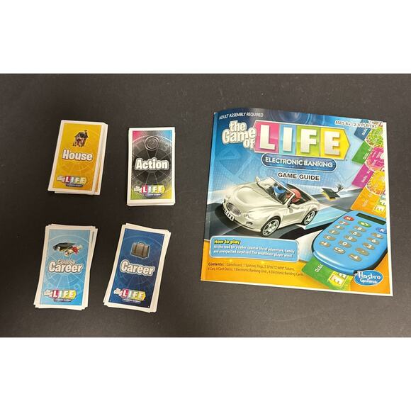 The Game of Life Electronic Banking Board Game 100% Complete Tested Hasbro 2014 - Picture 9 of 14